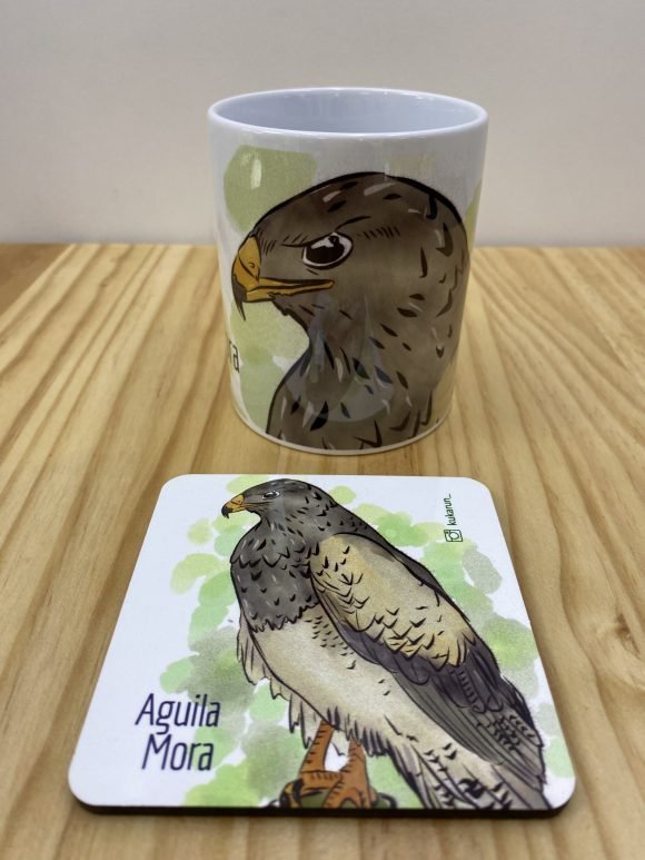 Pack Tazón con Posa tazón Aguila Mora