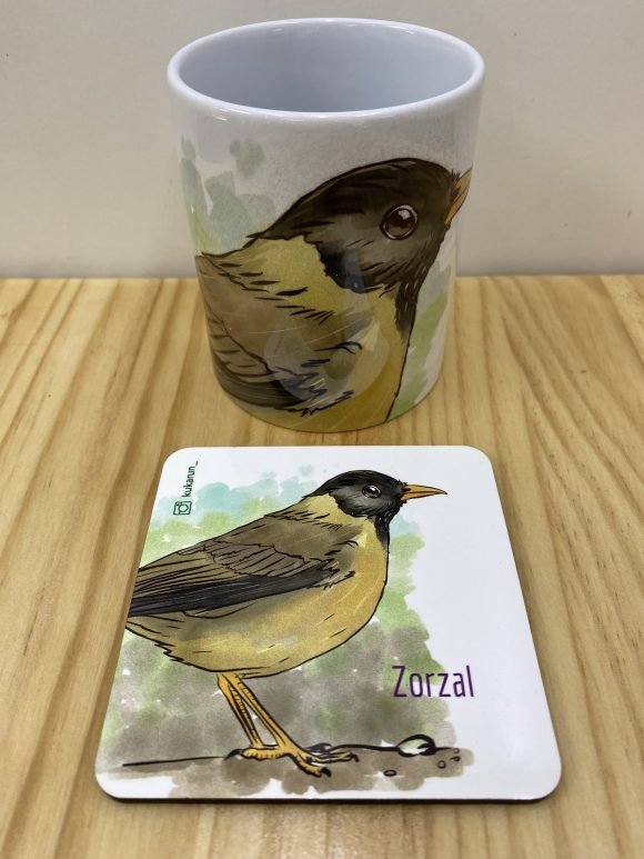 Pack Tazón con Posa tazón Zorzal