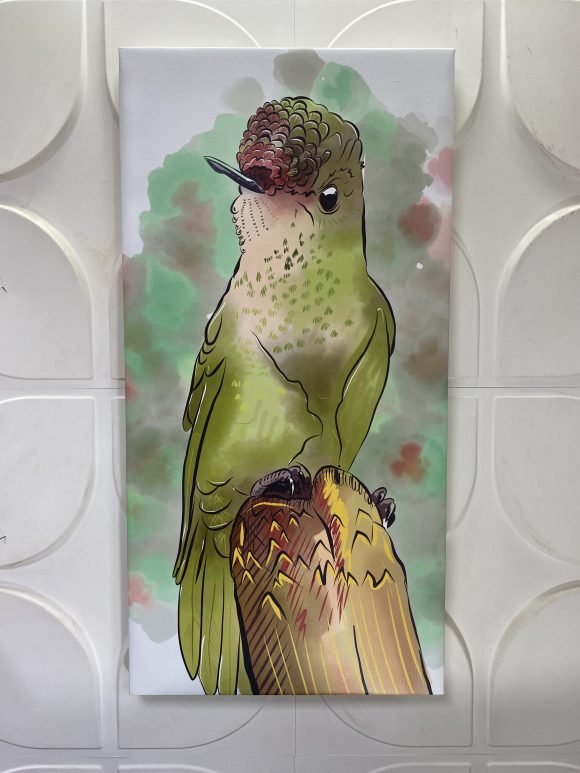 Cuadro tipo Poster Colibri